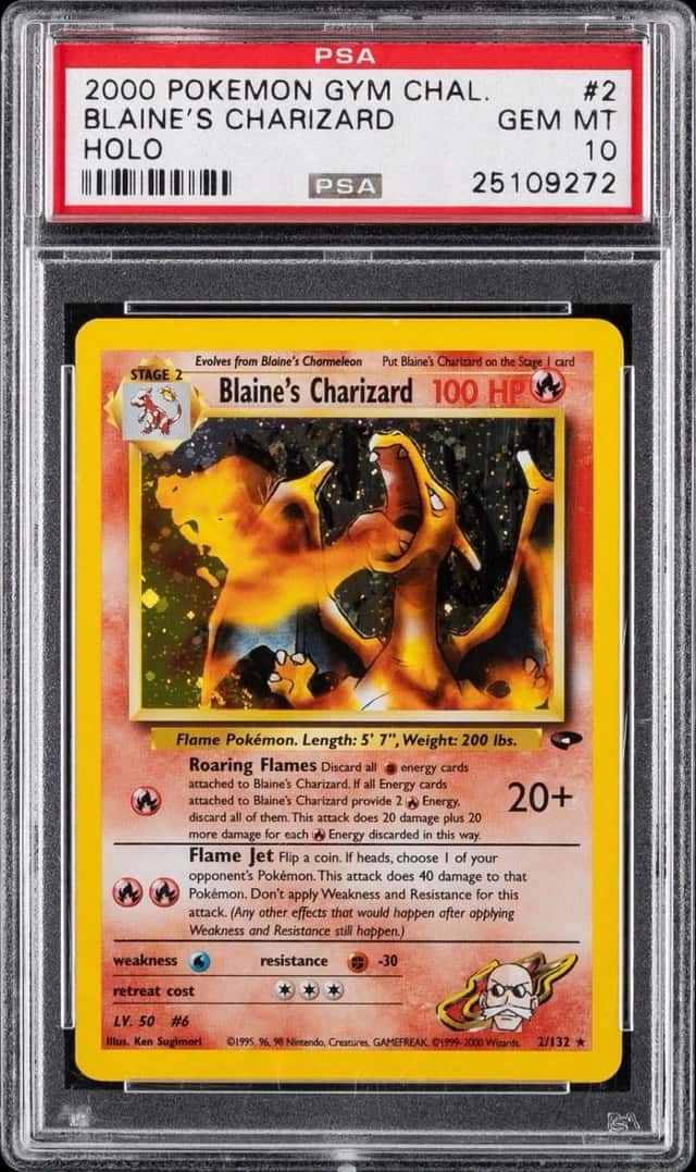 Blaine's Charizard