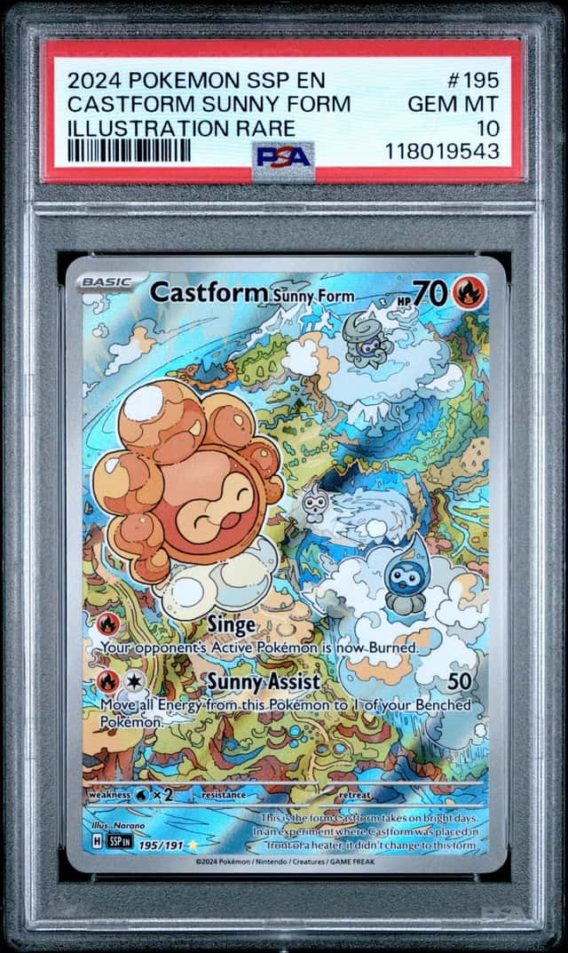 Castform Sunny Form