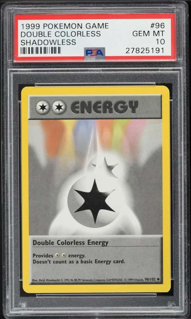 Double Colorless Energy
