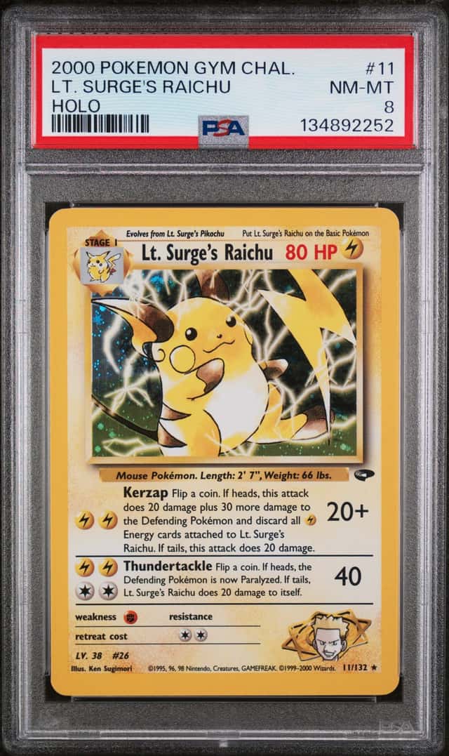 Lt. Surge's Raichu