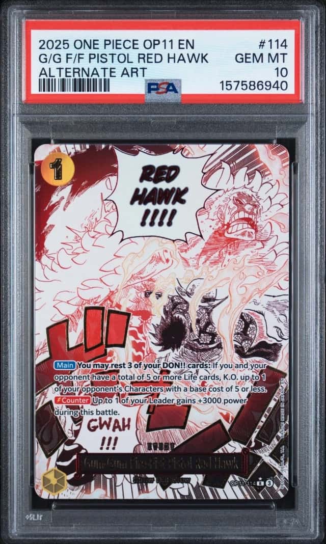 Gum-Gum Fire-Fist Pistol Red Hawk