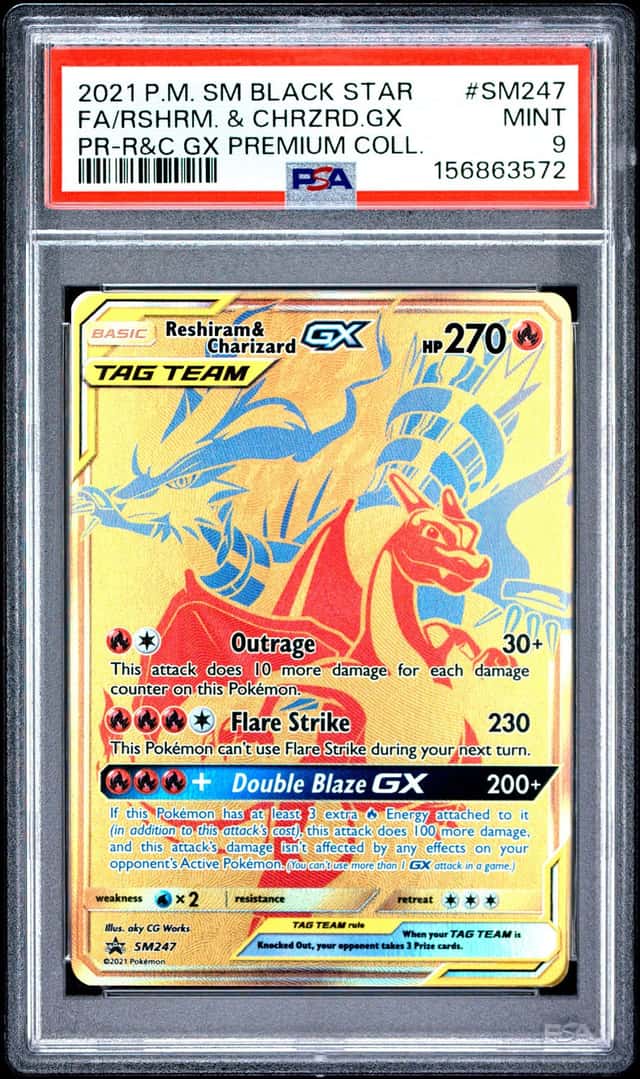 Reshiram & Charizard GX