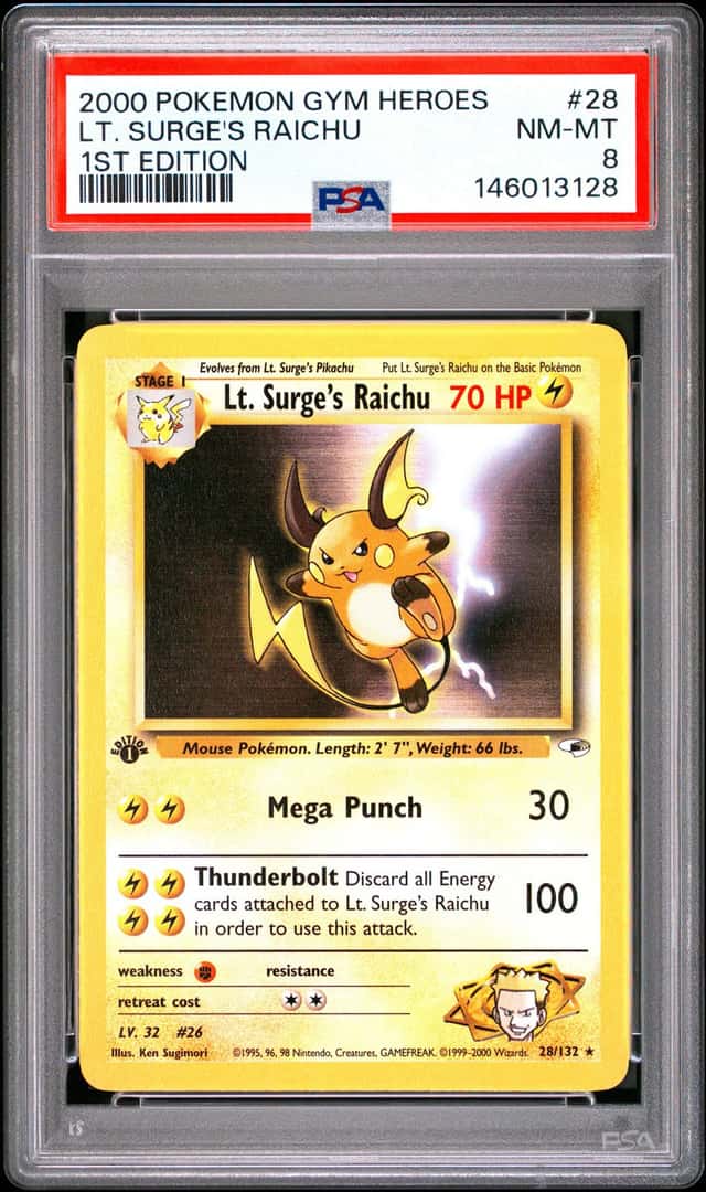 Lt. Surge's Raichu