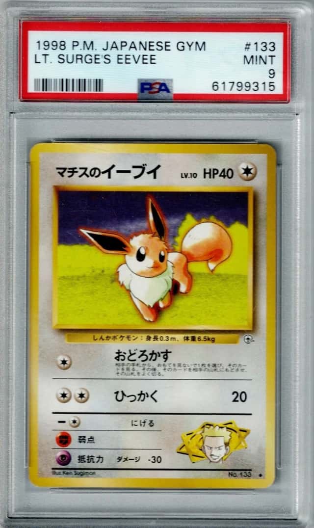 Lt. Surge's Eevee