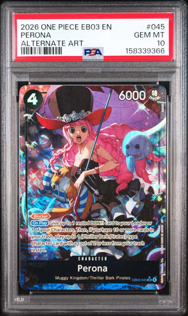 PSA 10 Perona Alternate Art EB03-045 One Piece 2026 English