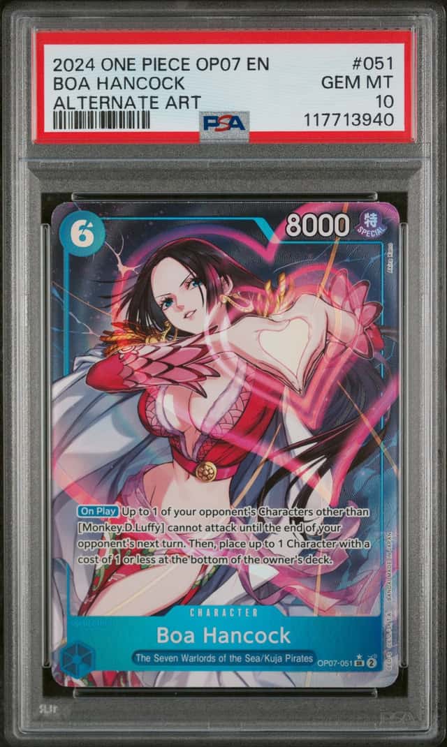 2024 One Piece 500 Years In the Future Alternate Art Boa Hancock #OP07051