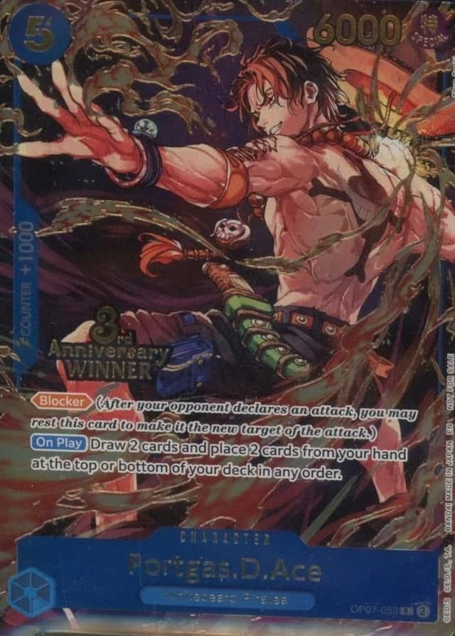Portgas.D.Ace R/(3rd Anniversary Event )