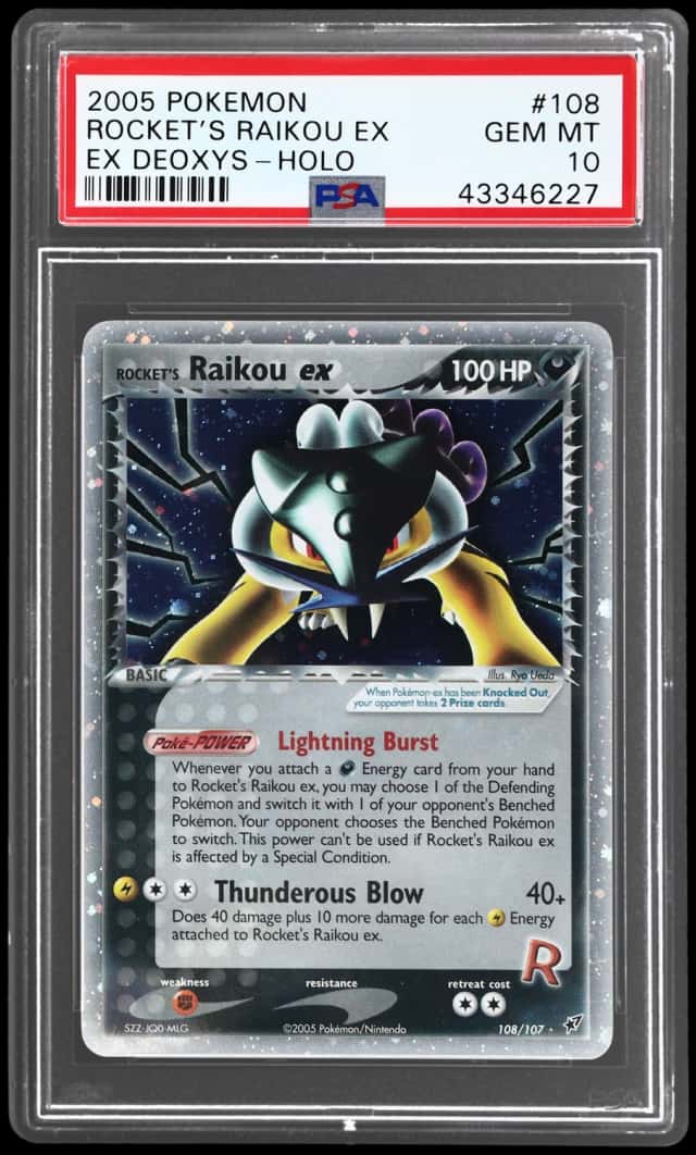 Rocket's Raikou ex