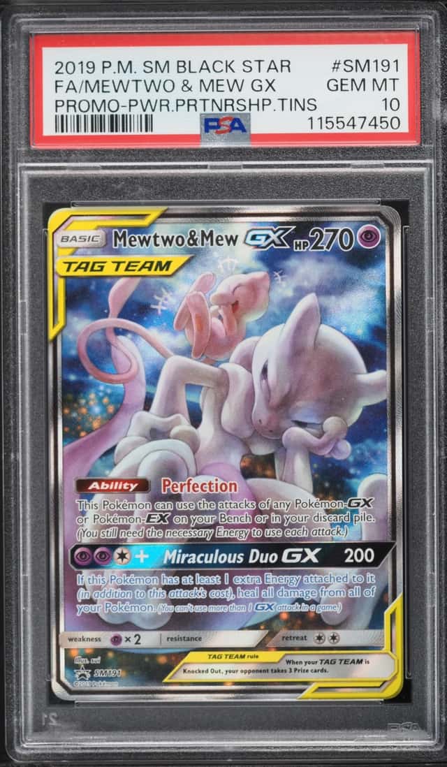 Mewtwo & Mew GX