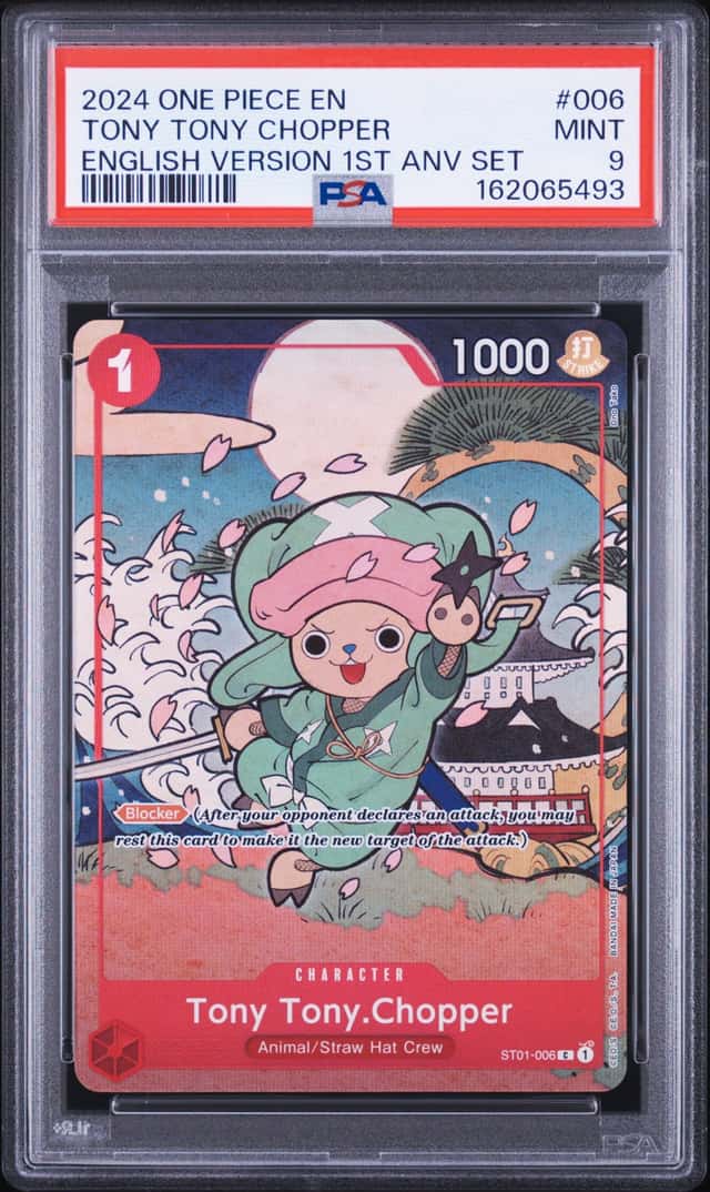 Tony Tony.Chopper (English Version 1st Anniversary Set) ST01-006 One Piece...