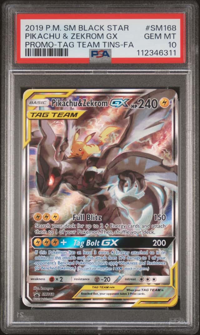 Pikachu & Zekrom GX