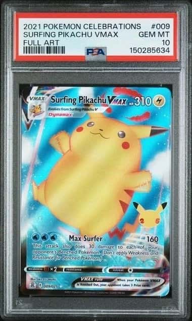 Surfing Pikachu VMAX