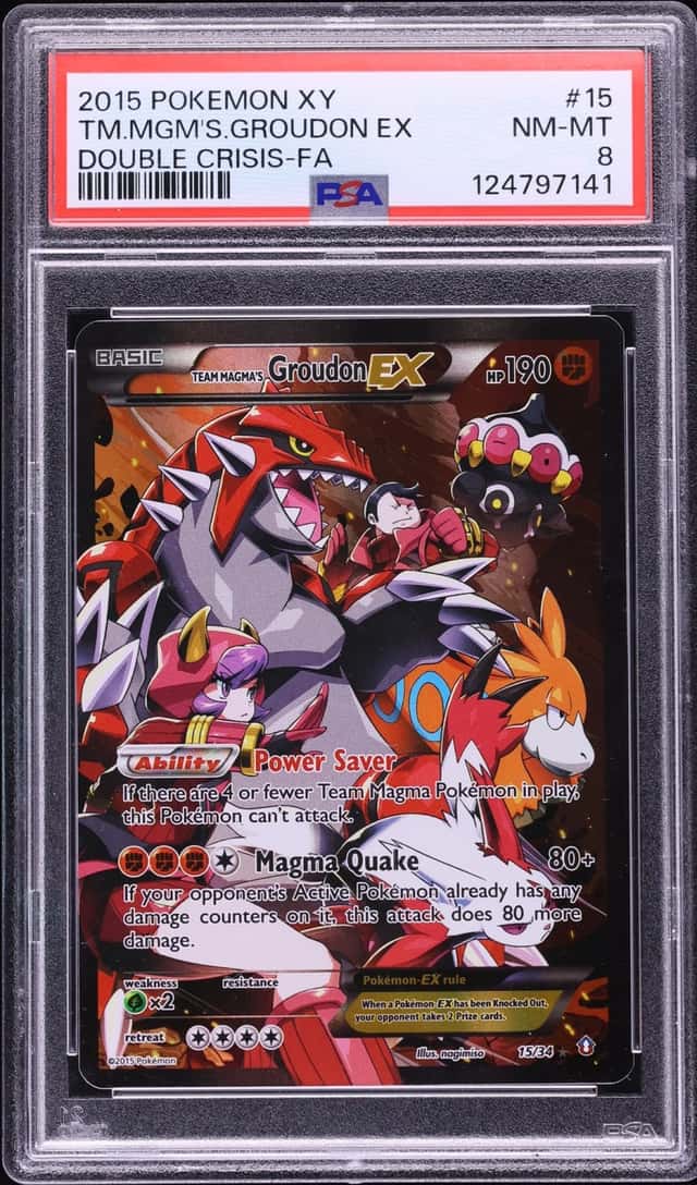 Team Magma's Groudon EX