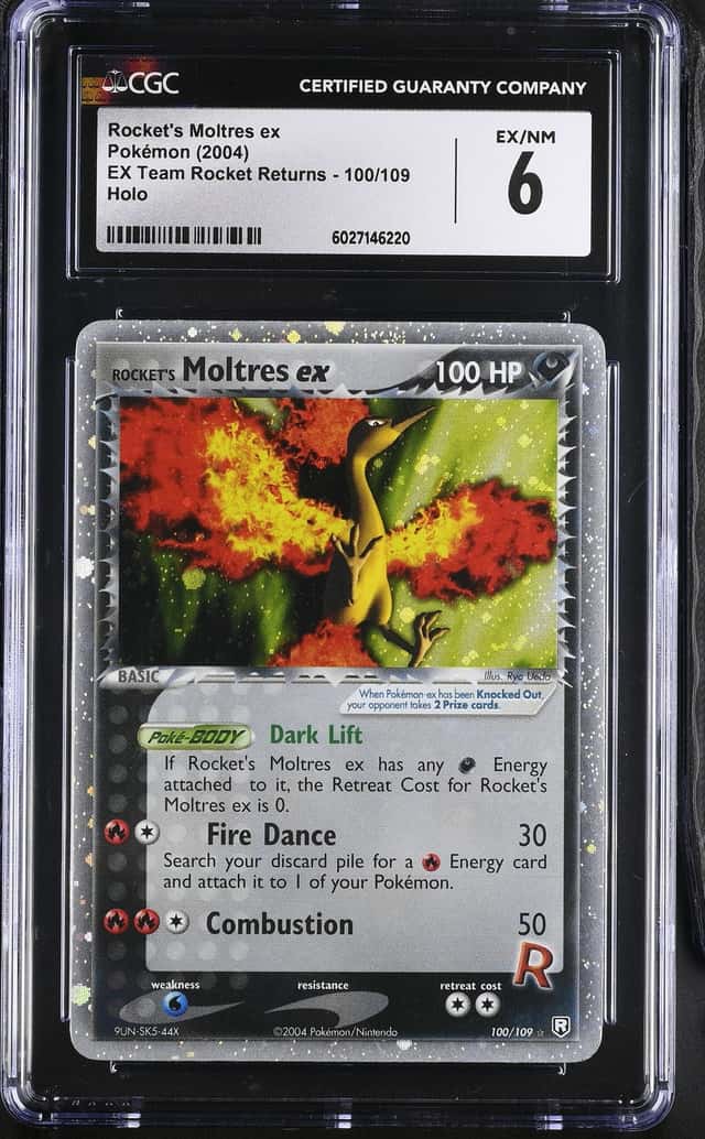 Rocket's Moltres EX