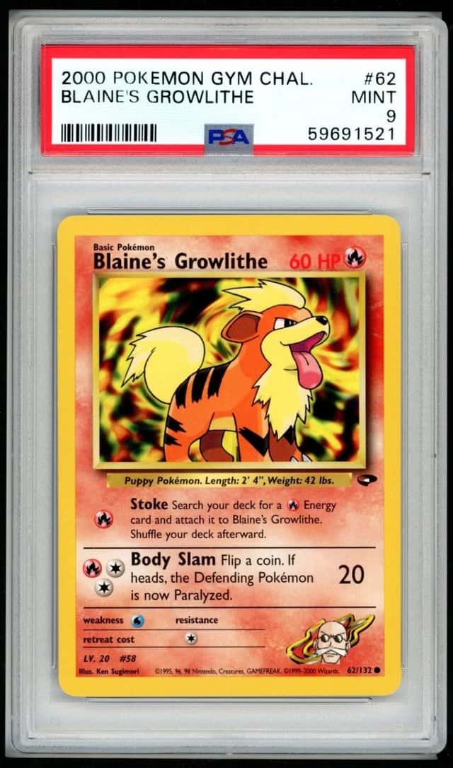 Blaine's Growlithe
