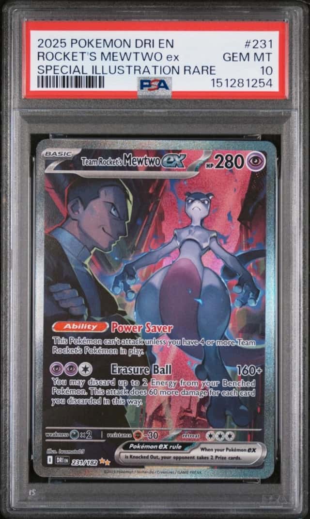 ROCKET'S MEWTWO ex