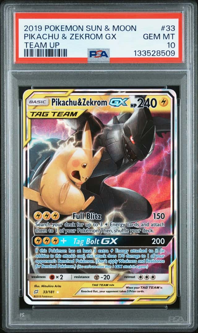 Pikachu & Zekrom GX