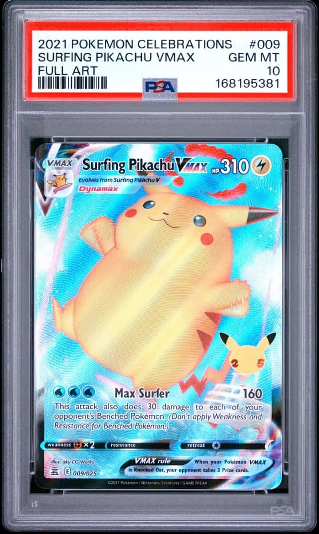 Surfing Pikachu VMAX