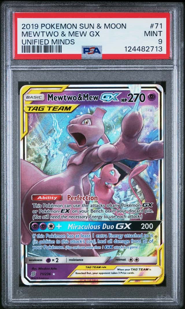 Mewtwo & Mew GX