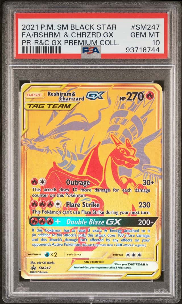 Reshiram & Charizard GX