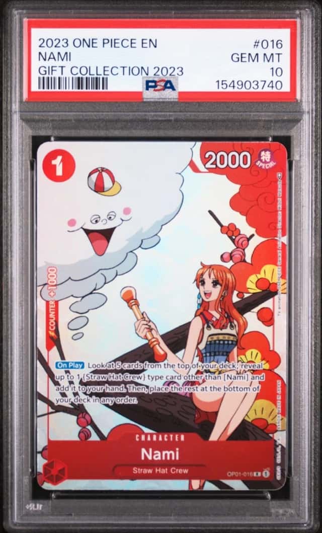 2023 ONE PIECE GIFT COLLECTION 2023 #016 NAMI PSA 10