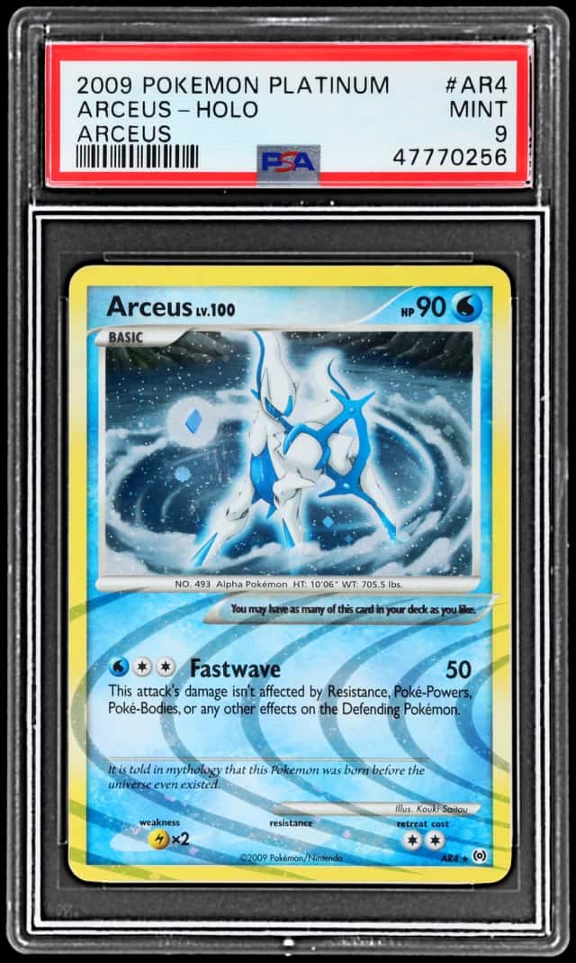 2009 Pokemon Platinum Arceus Holo Arceus #AR4