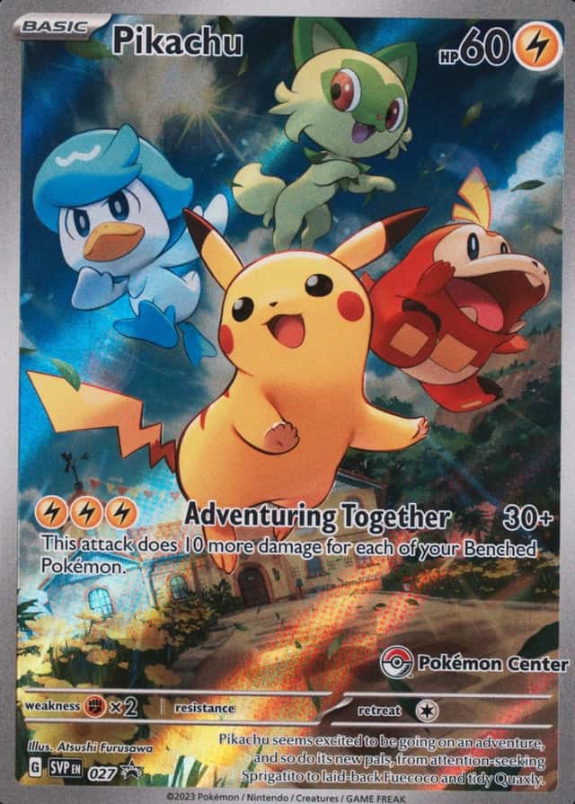 Non-Holo · Pokemon Center Etb