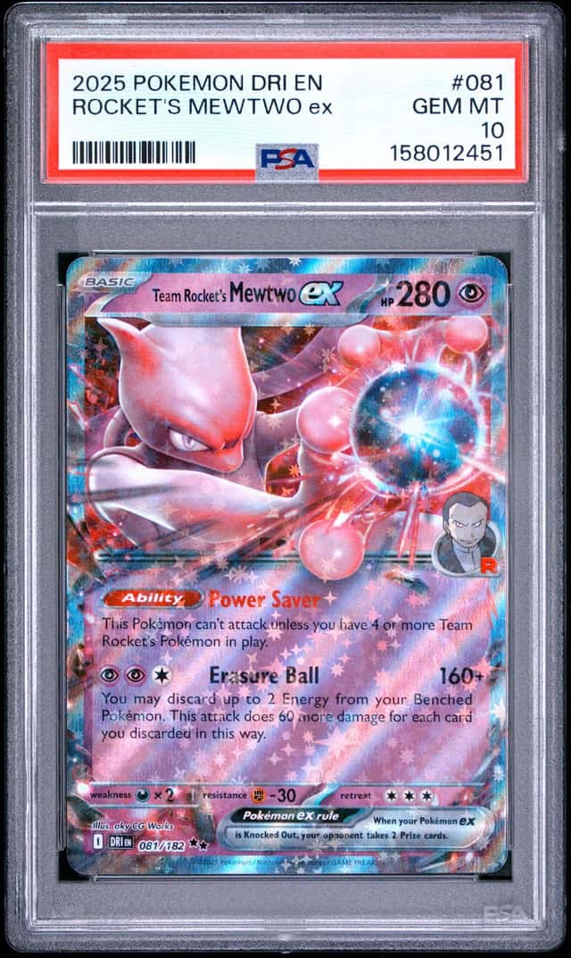 ROCKET'S MEWTWO ex