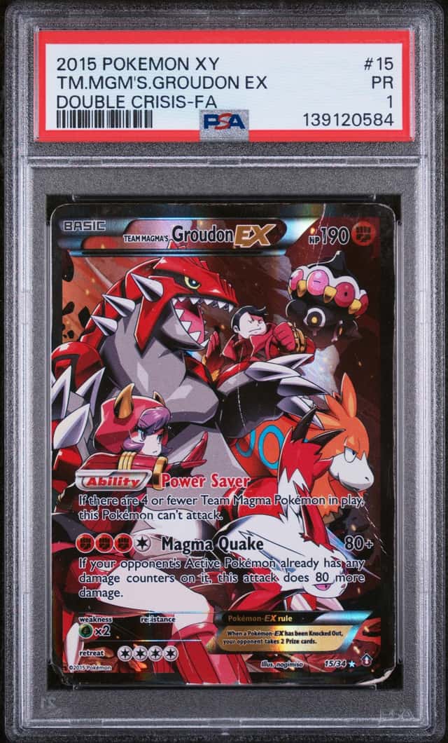 Team Magma's Groudon EX