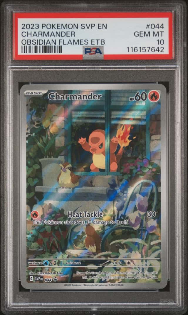 2023 Pokemon SV Black Star Promos Charmander #044 PSA 10 GEM MINT