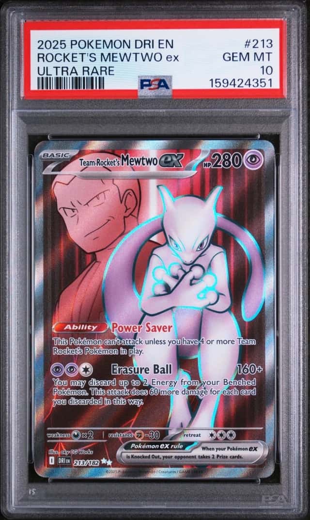 ROCKET'S MEWTWO ex