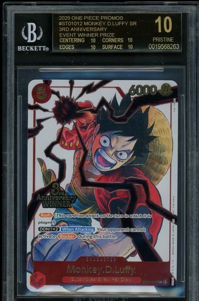 Monkey.D.Luffy SR/(3rd Anniversary Event )