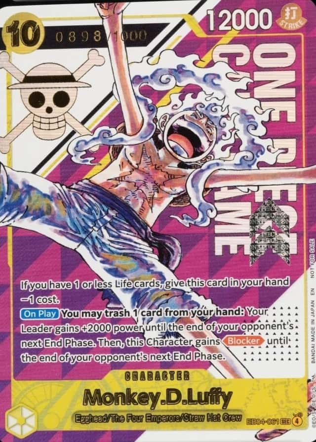 Op Event Top Prize