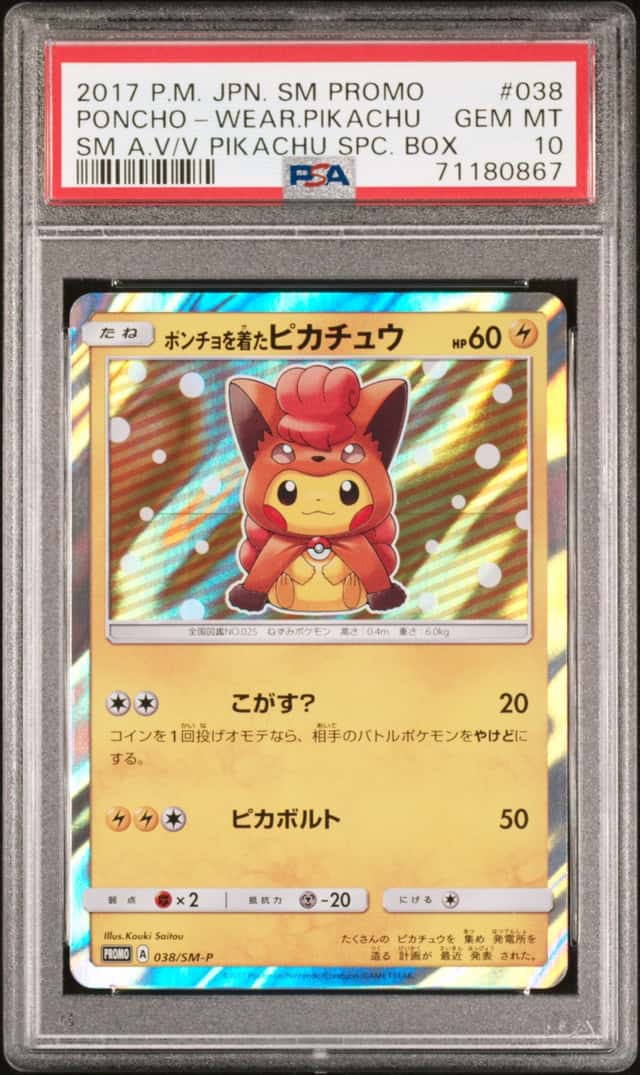 Poncho-Wearing Pikachu