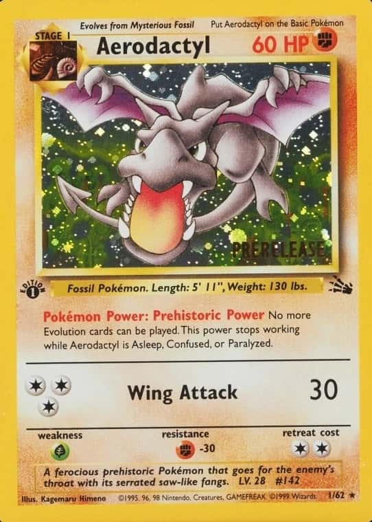 1St Edition · Prerelease