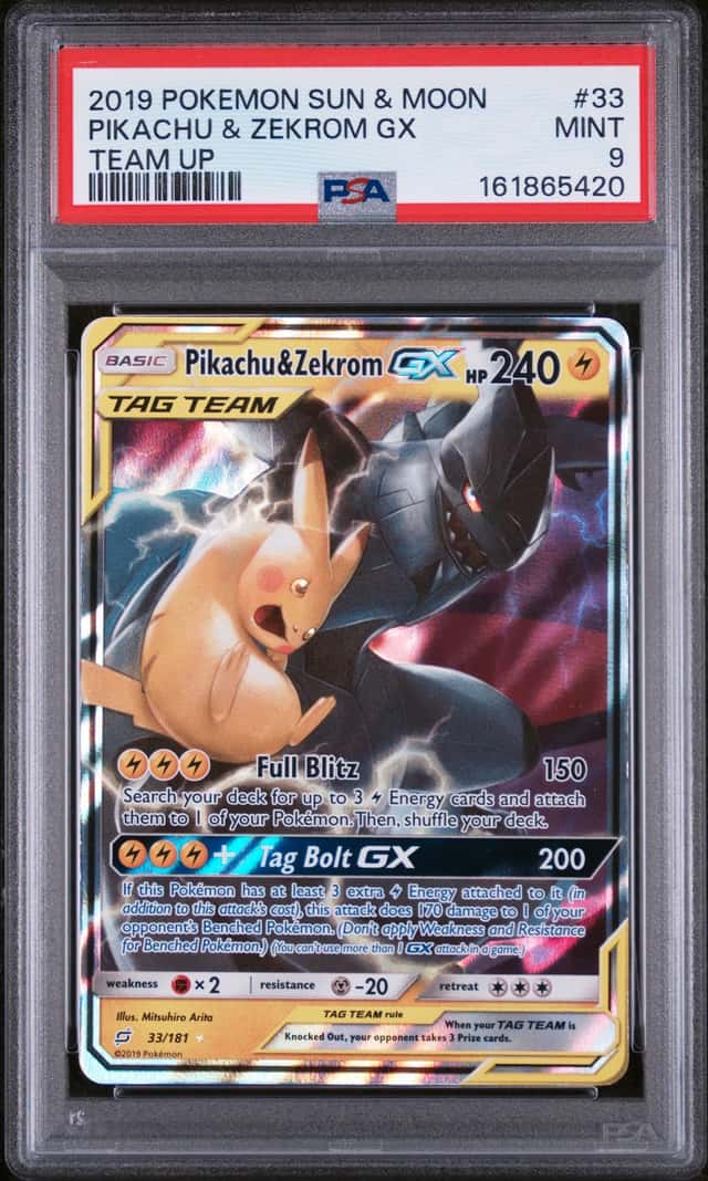 Pikachu & Zekrom GX