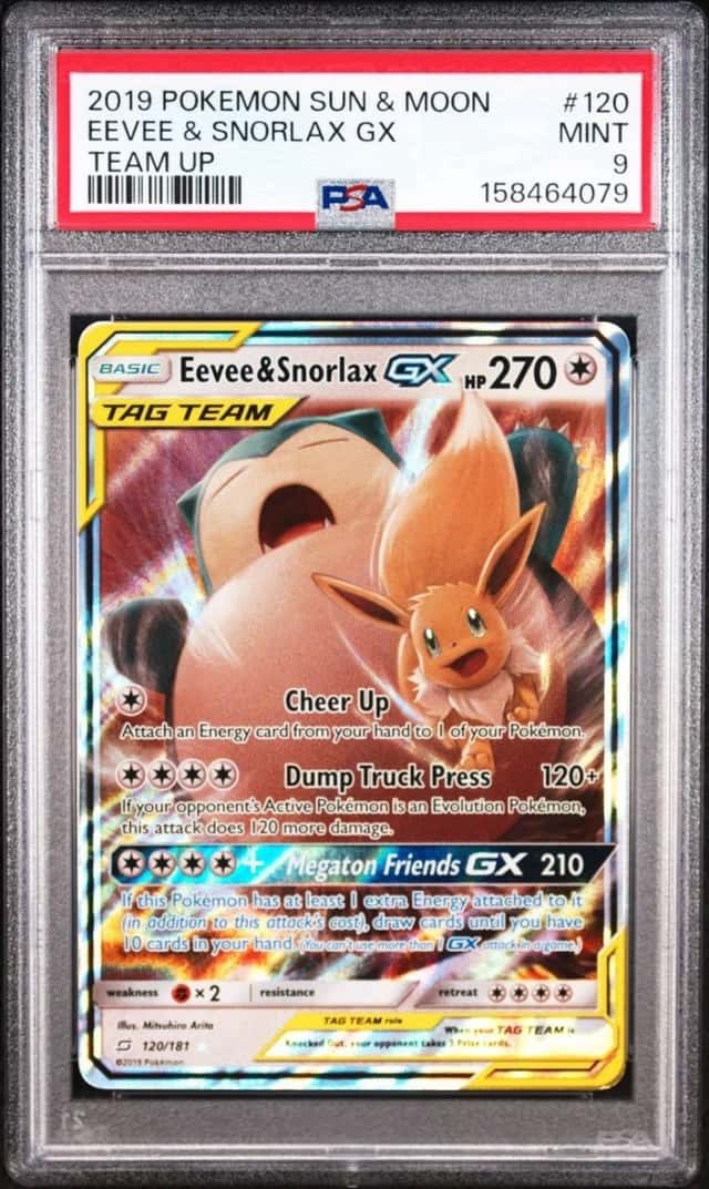 Eevee & Snorlax GX