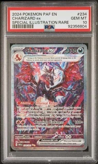 POKEMON CHARIZARD ex 2024 PALDEAN FATES #234 SPECIAL ILLUSTRATION RARE PSA 10