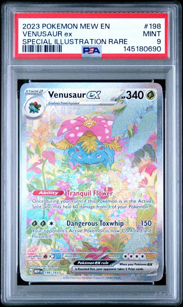 2023 Pokemon Scarlet Violet 151 MEW EN 198 Venusaur ex SIR PSA 9 145180690