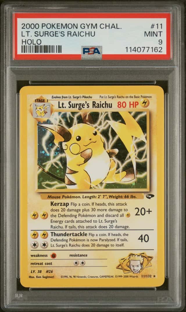 Lt. Surge's Raichu