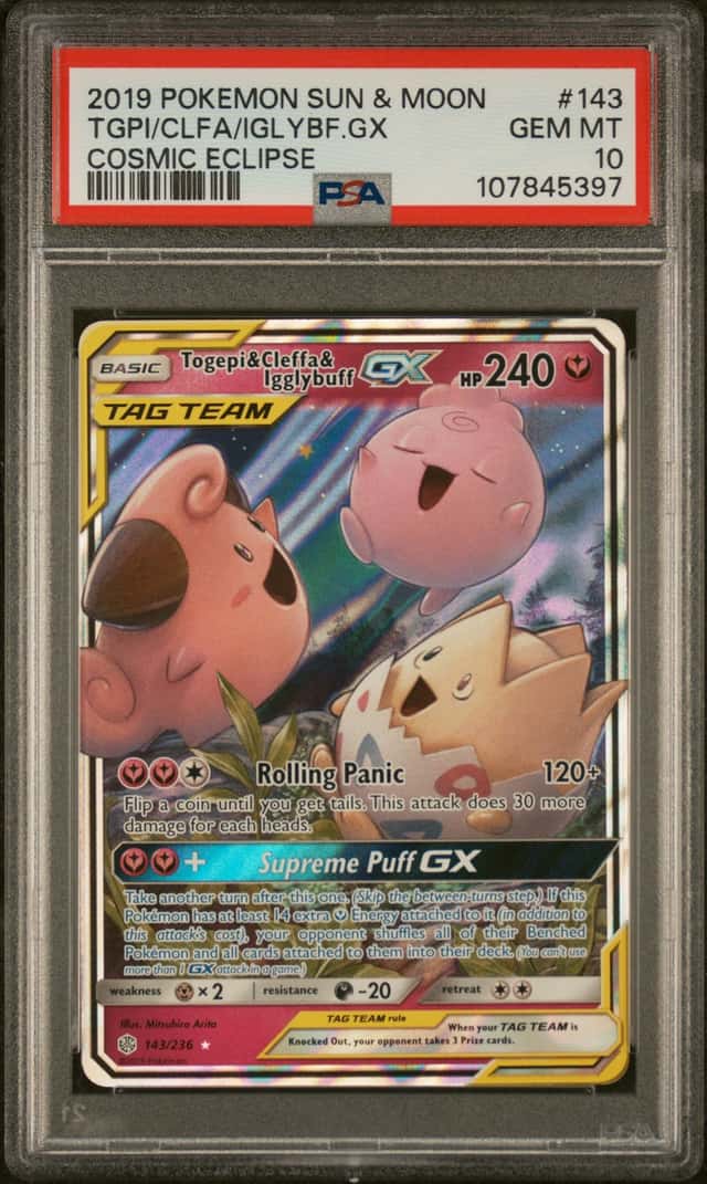 Togepi & Cleffa & Igglybuff GX