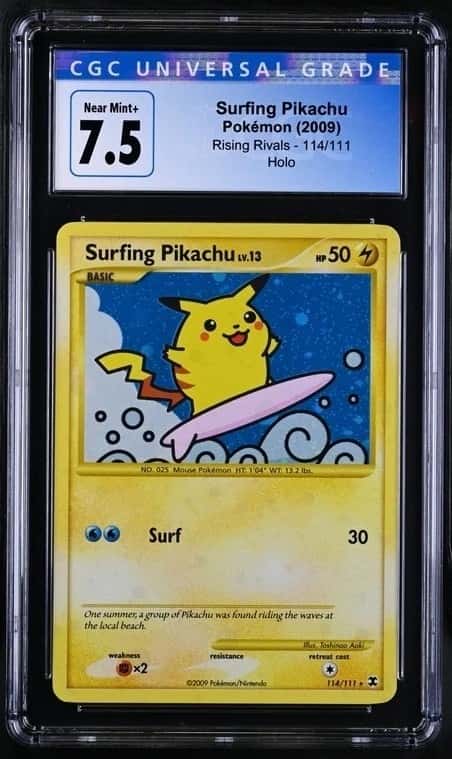 Surfing Pikachu