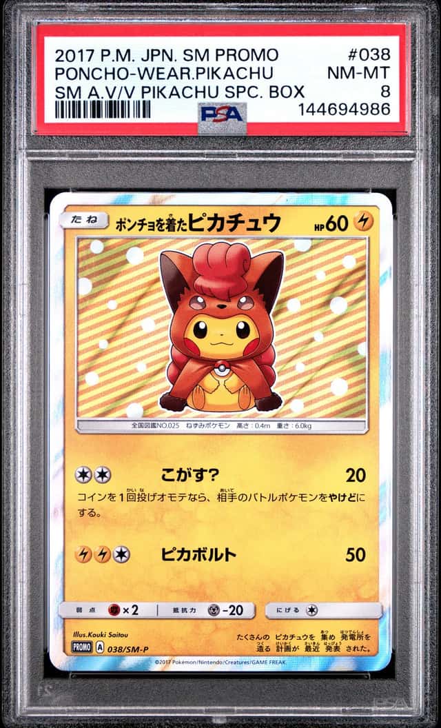 Poncho-Wearing Pikachu