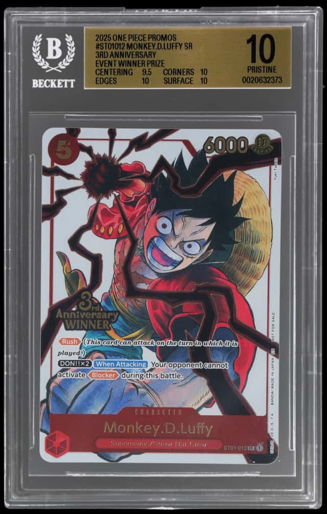 Monkey.D.Luffy SR/(3rd Anniversary Event )