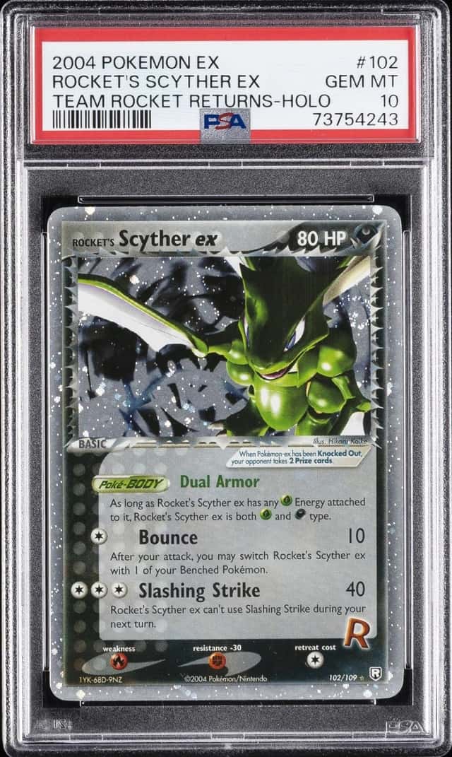 Rocket's Scyther EX