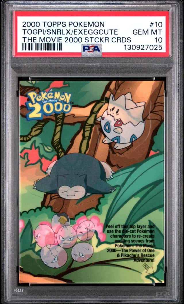 Togepi, Snorlax, and Exeggcute