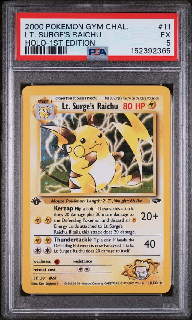 Lt. Surge's Raichu