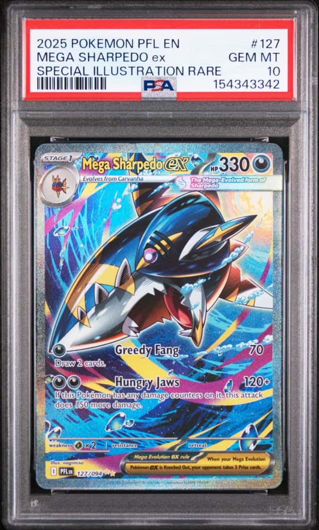 MEGA SHARPEDO ex