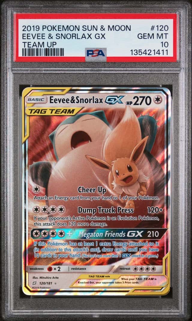 Eevee & Snorlax GX