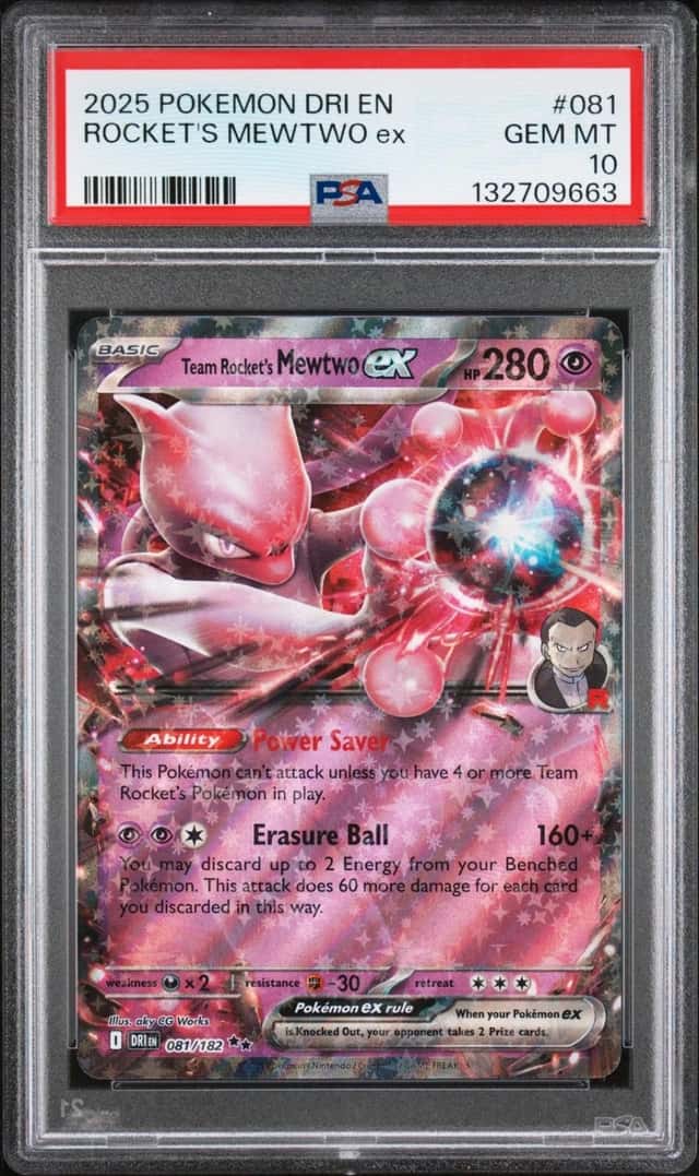 ROCKET'S MEWTWO ex